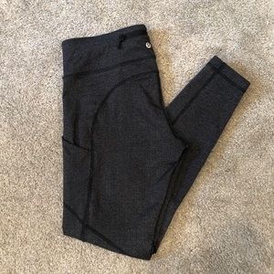 Lululemon full length leggings with pockets